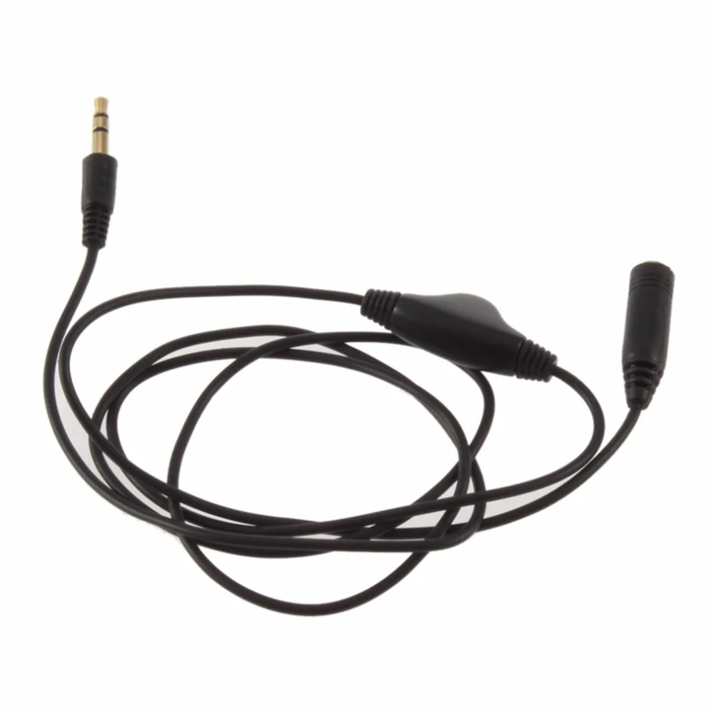 1 kos Stereo Slušalke 3,5 mm M/F 1M Avdio Kabel Podaljšek za Kabel Glasnosti - 0