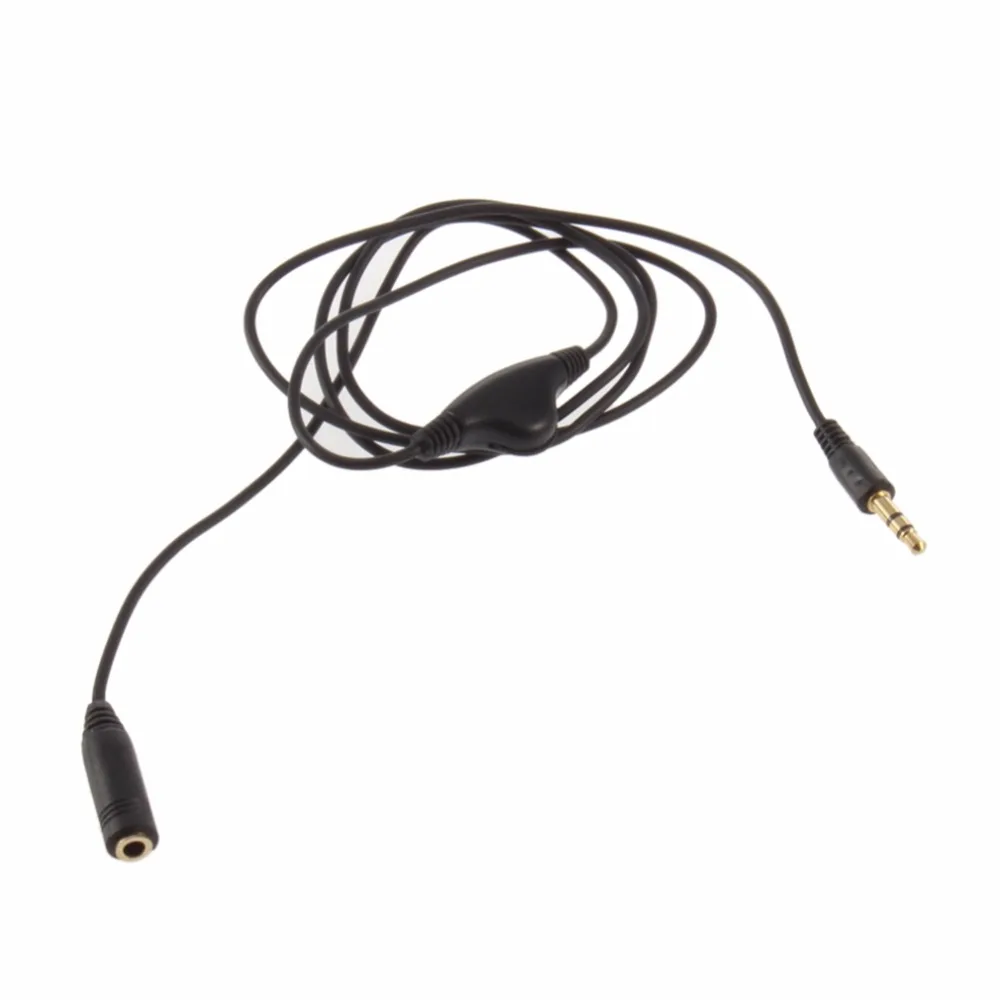 1 kos Stereo Slušalke 3,5 mm M/F 1M Avdio Kabel Podaljšek za Kabel Glasnosti - 3