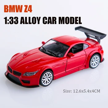 1:33 BMW Z4 GT3 Superšportnega Zlitine Avto Diecasts & Igrača Vozil Avto Model Miniature Obsegu Model Igrače Za Otroke