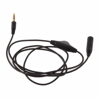 1 kos Stereo Slušalke 3,5 mm M/F 1M Avdio Kabel Podaljšek za Kabel Glasnosti