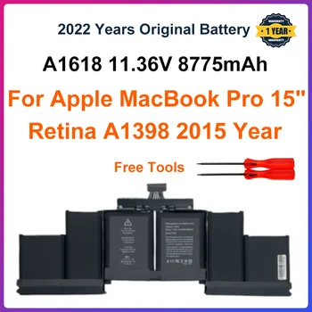 11.36 V 99.5 Wh A1618 Baterija Za Apple MacBook Pro 15