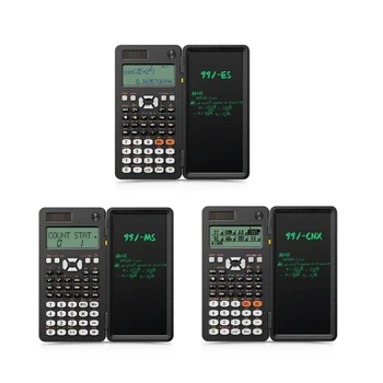 12-Mestni LCD Digitalni Pisni obliki Tablet Risanje Pad Študent Matematike Kalkulator 991ES W3JD