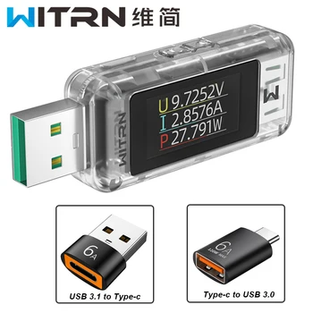 A2 USB napetosti tok tester 8A high current PD2.0 SCP prevare 5P mobilni telefon detektor aktiviranje hitro polnjenje+OTG
