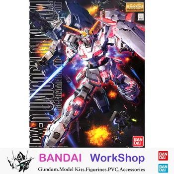 Bandai 1/100 MG RX-0 Samorog GundamAction Slika Skupščine Model Komplet Zbirateljske Darila