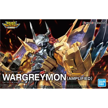 Bandai Izvirnega Digitalnega Pošast Slika-dvig Standarda Anime Slika Model WARGREYMON DOPOLNITI Akcijska Figura, Igrače, Darila