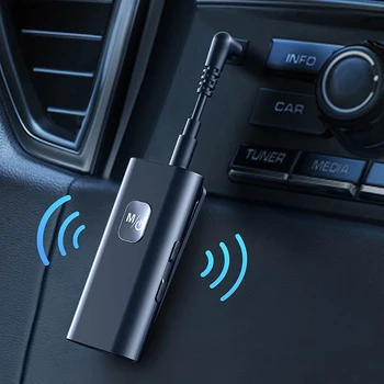 Bluetooth 5.0 Sprejemnik šumov AUX Adapter Avdio Glasbeni Sprejemnik za Avtomobilski Stereo sistem Zvočnikov Žične Slušalke