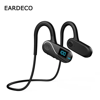 EARDECO Prevajanje po Zraku Slušalke Bluetooth Hifi držalo za uho Brezžične Slušalke z Mikrofonom Nepremočljiva Slušalka Šport Prostoročno Neckband