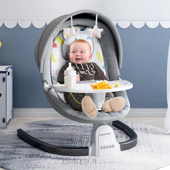 Električno Nastavljiva Dojenčki Swing Stol Baby počitek stol Bluetooth Daljinsko upravljanje Baby Rocker Otroška Posteljica Novorojenčka Spanja Zibelka