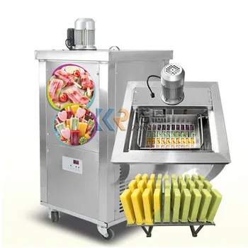 En Plesni Popsicle, Ki Stroj Ledu Štapiću Lollipop Maker Držijo Sladoled Modeliranje Stroji Za Avtomatsko Pop Zamrznitev Strojev