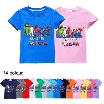 Fant in Punca je Poletje Moda Vrhovi Tees Otrok 100% T-Shirts Vrtu Banban Tiskanja Priložnostne Družine, Otroci, Oblačila, 2-14Years