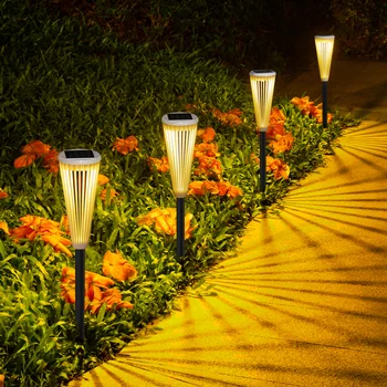 LED Vrtnih Solarnih Vrtne Luči na Prostem IP65 Vodotesen Lučka arden Zemljišč Dvorišču, Terasi, Dvorišču, Hodnik, Božični Okraski, Razsvetljava