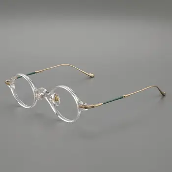 Lepe Carving Obrt Blagovne Znamke Acetat Titana Očal Okvir Moških Jasno, Leče Očala Ženske Recept Očala Oculos