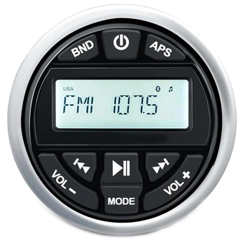 Nepremočljiva Bluetooth Morskih MP3 Predvajalnik Z MP3 Predvajalnik, AM, FM Radio, USB Za Pretakanje Glasbe