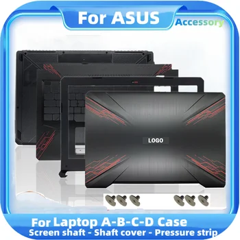 Nov LCD Hrbtni Pokrovček Za ASUS FX504 FX504GM FX504GD FX504G FX80 FX80G FX80GD Laptop Primeru Sprednje Plošče/Okovje/podpori za dlani/Dnu Primeru