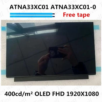 Original 13,3 palca 1920x1080 16:9 OLED ATNA33XC01 ATNA33XC01 ATNA33XC01-0 OLED Zaslon Zamenjava