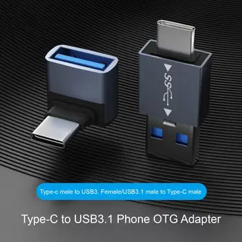 OTG Adapter Hitro Hitrost Prenosa Plug Igrajo 10Gbps Tip-C, da USB3.1 Priključek Za Prenos Podatkov Adaptador Usb Tipo C Telefon Dodatki