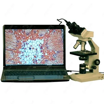 Poklicnega izobraževanja in usposabljanja Visoko Moč kateri je daljnogled Mikroskopom--AmScope Dobave 1000X Poklicnega izobraževanja in usposabljanja Visoko Moč kateri je daljnogled Mikroskopom + USB Kamera