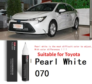 Primerna za Toyota Barve popravilo za nič touch-up pero Pearl White 070 Super white 040 Platinum Pearl White 089 Skyrim 040