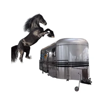 Priporočamo, Konjsko Prikolico Strešnik Prezračevalni Prevoz Zamenjava Vrat Zadaj Konj Prevoz Priklopnika Z Visoko Zmogljivostjo