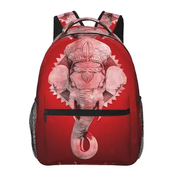 Slon Pisane Indijski Nahrbtnik za Dekleta Fantje Potovanja RucksackBackpacks za Najstniške šolsko torbo