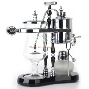 T Design gold/silver & črna kaplja vode Royal izravnalna vzmet aparat za kavo/belgija aparat za kavo syphon vacumm kave brewer