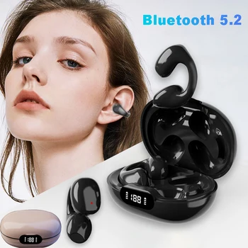 TWS Brezžične Bluetooth Slušalke Earclip Slušalke HiFi Glasbeni Slušalke Z Mikrofonom HD Klic Šport Nepremočljiva Čepkov za Xiaomi