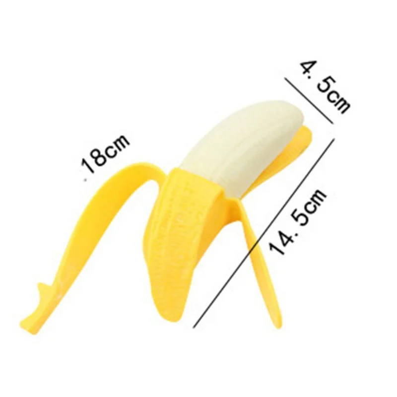 Banana Stisnite Igrača Peeling Banana Simulirani Hrane Banana Tlaka Igrača Antistress Igrača Anti Stres Pops Fidget Igrača Smešno Darilo - 5