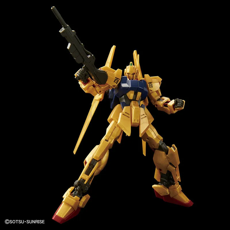 Bandai Resnično Gundam Model Komplet Anime Slika HGUC 1/144 MSN-100 Hyaku Shiki figuric Igrače Zbirateljske Darila za Otroke - 5