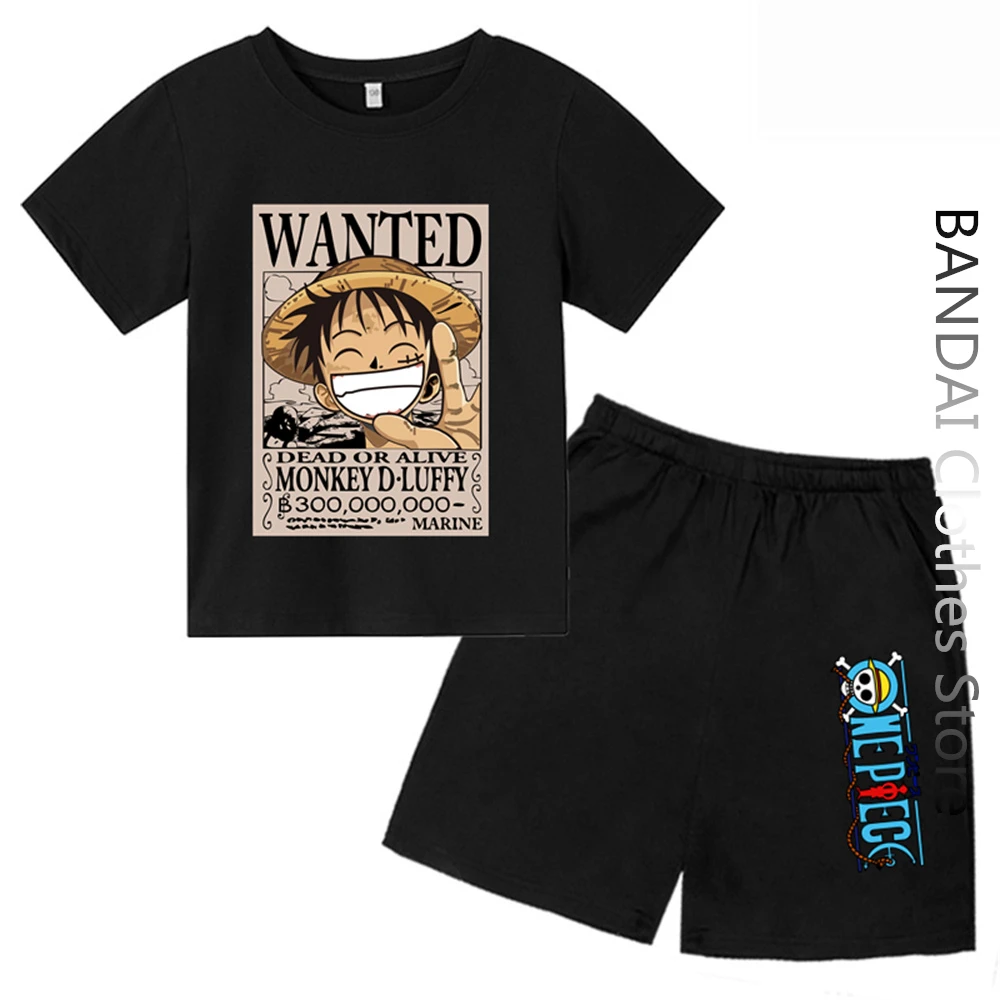 En Kos Otroci Tshirt Unisex Kratek Rokav Kul Luffy T-Shirt Moda za Fante In Dekleta Modni Otroke Ulica Vrh Čisti - 3