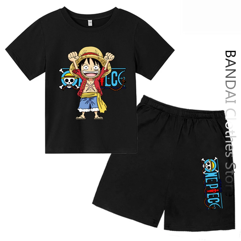 En Kos Otroci Tshirt Unisex Kratek Rokav Kul Luffy T-Shirt Moda za Fante In Dekleta Modni Otroke Ulica Vrh Čisti - 4
