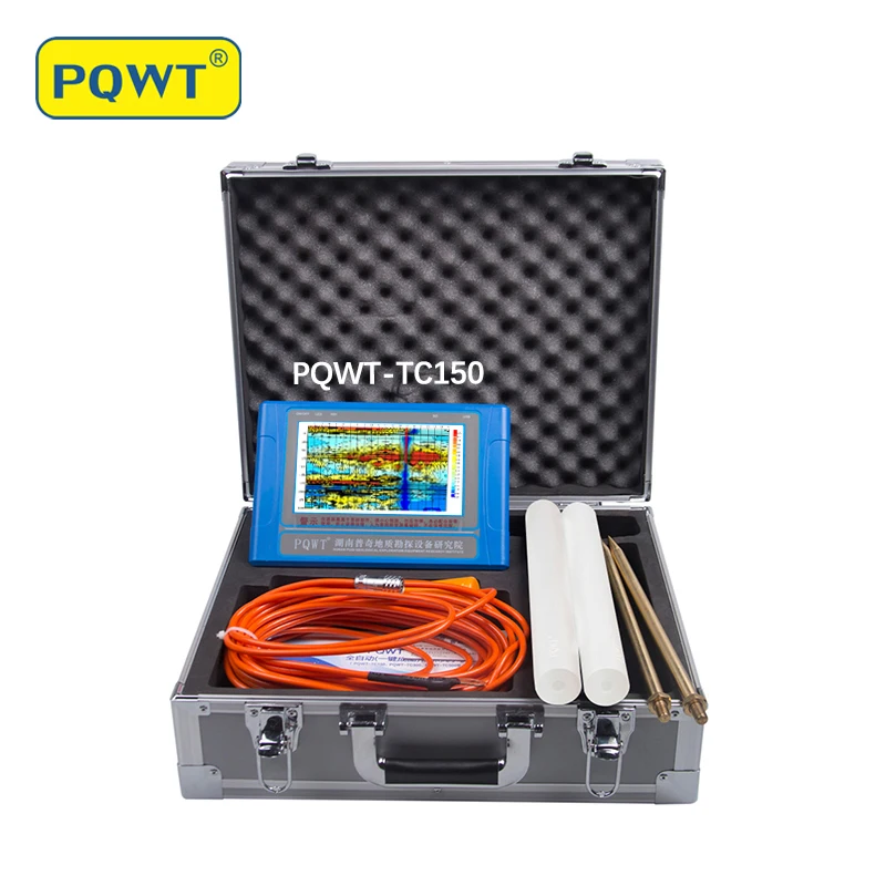 PQWT TC150 Podzemne Vode Detektor 150 M Podtalnice Finder Vode Odkrivanje Stroj - 3